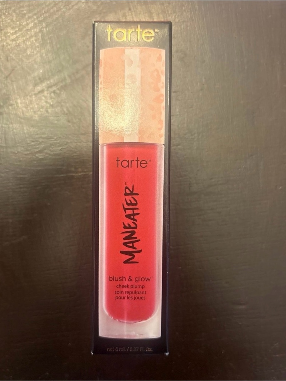 tarte Maneater Blush & Glow — Vibrant Pink-Red Cheek Tint